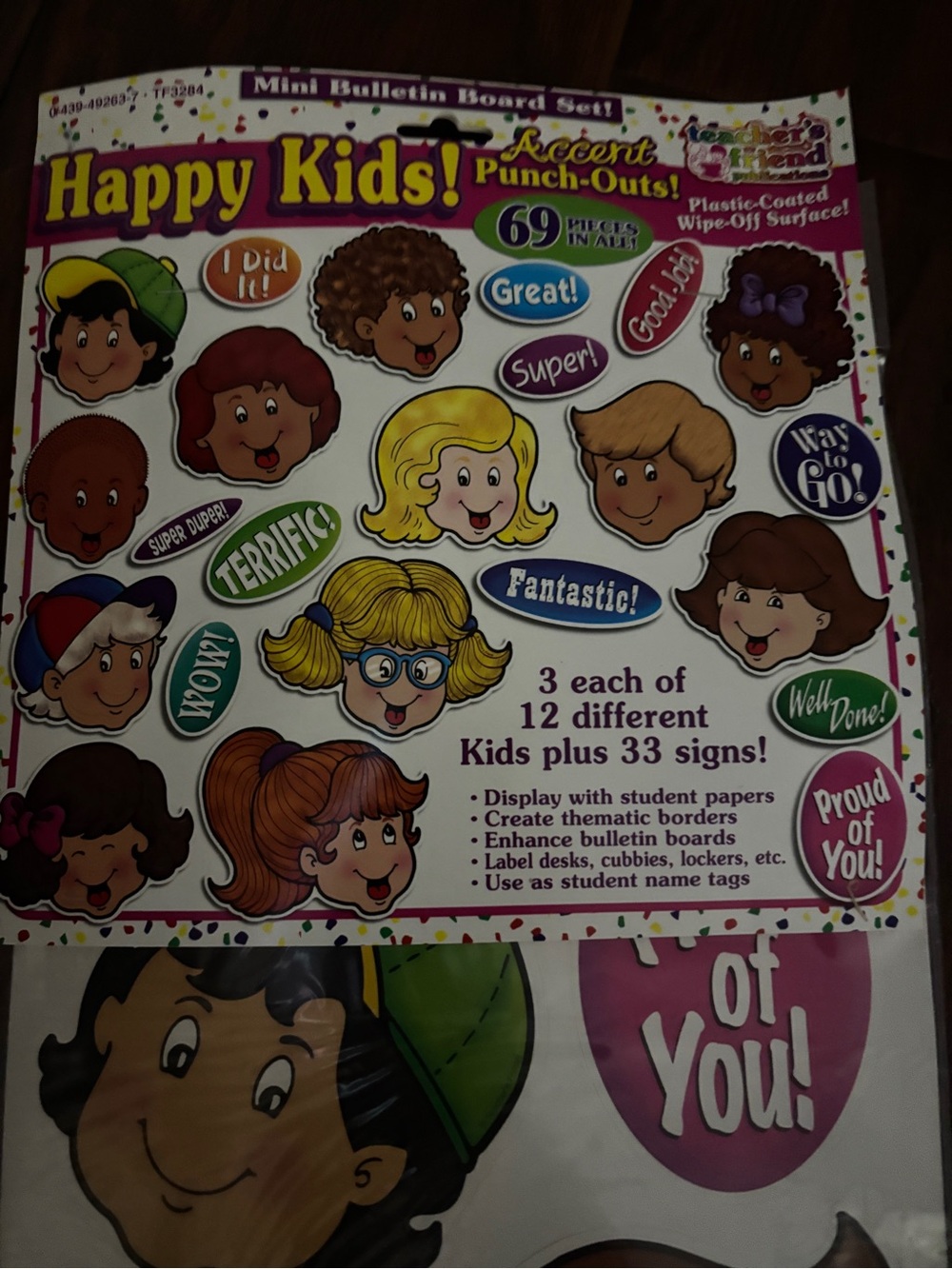 Retro Teachers Friend Happy Kids set